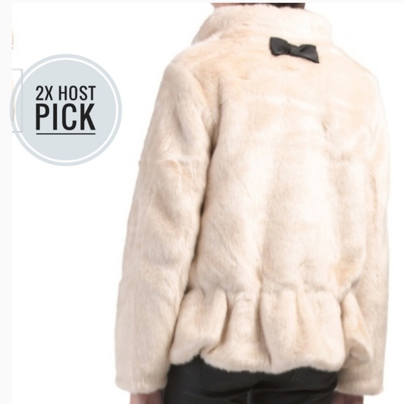 kate spade Jackets & Blazers - KATE SPADE | Faux Mink Coat NEW